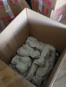 Ashley Removals make sure all your items are professionally wrapped for transport